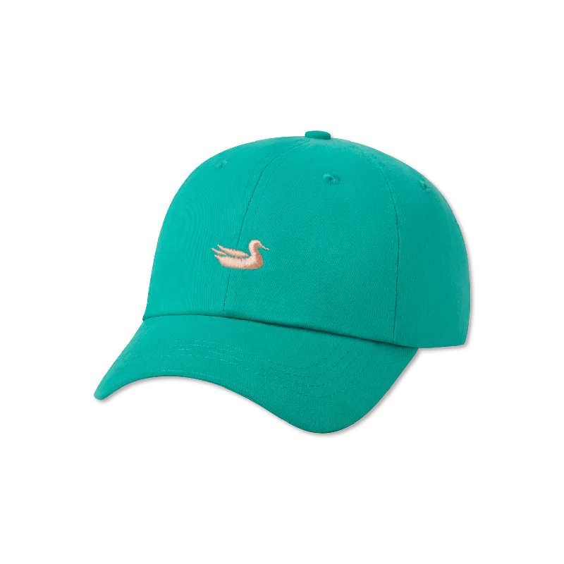 Jockey Green Hat with Peach Duck