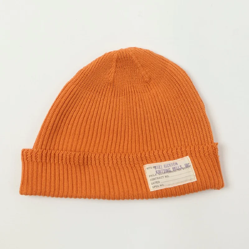 Buzz Rickson's Cotton Watch Cap - Orange