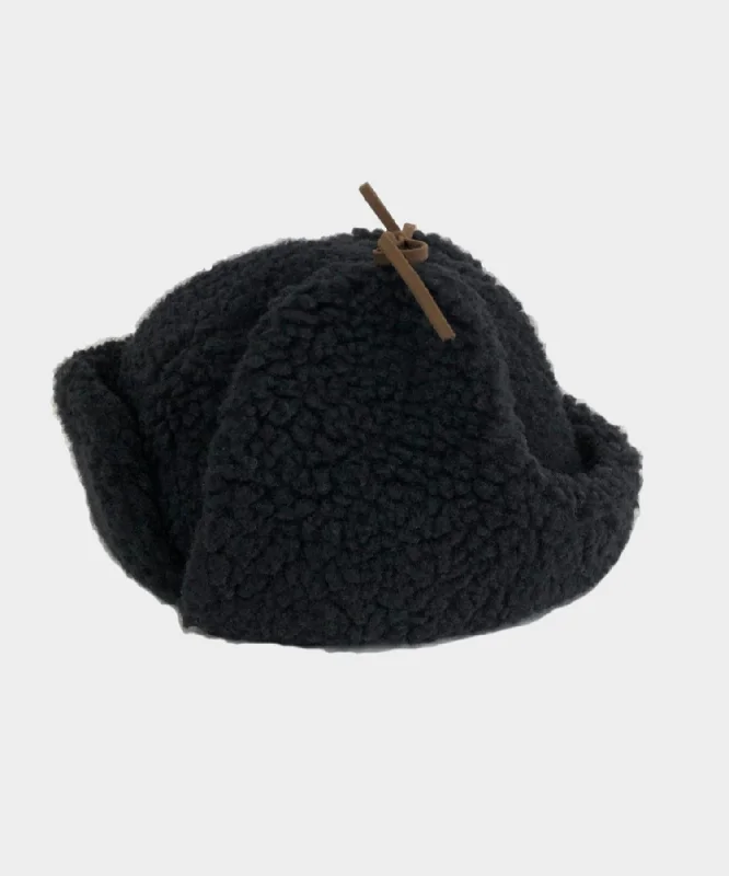 Câbleami Boa Aviator Hat in Black