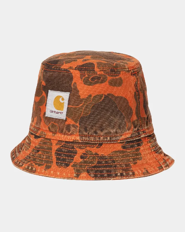 Duck Camo Bucket Hat | Green / Turmeric (garment dyed)