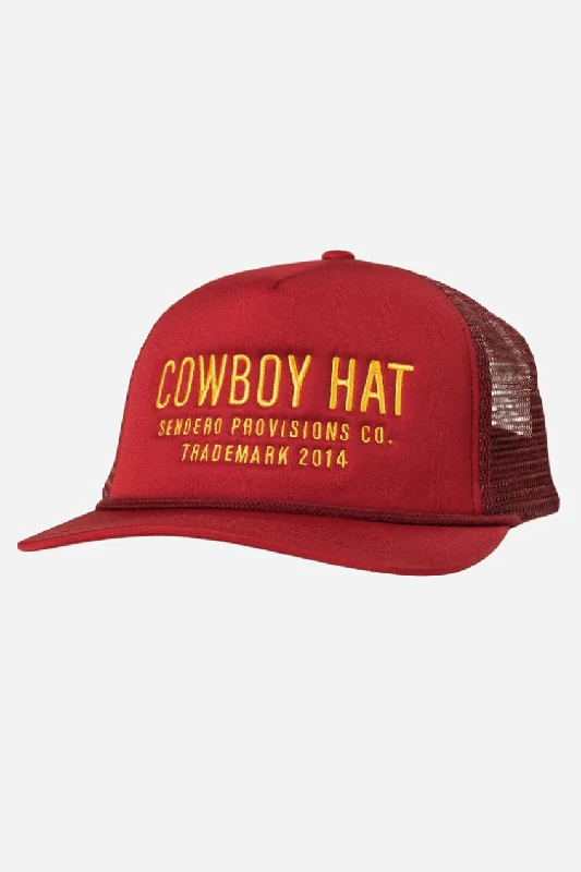 Sendero Provisions Cowboy Hat in Burgandy