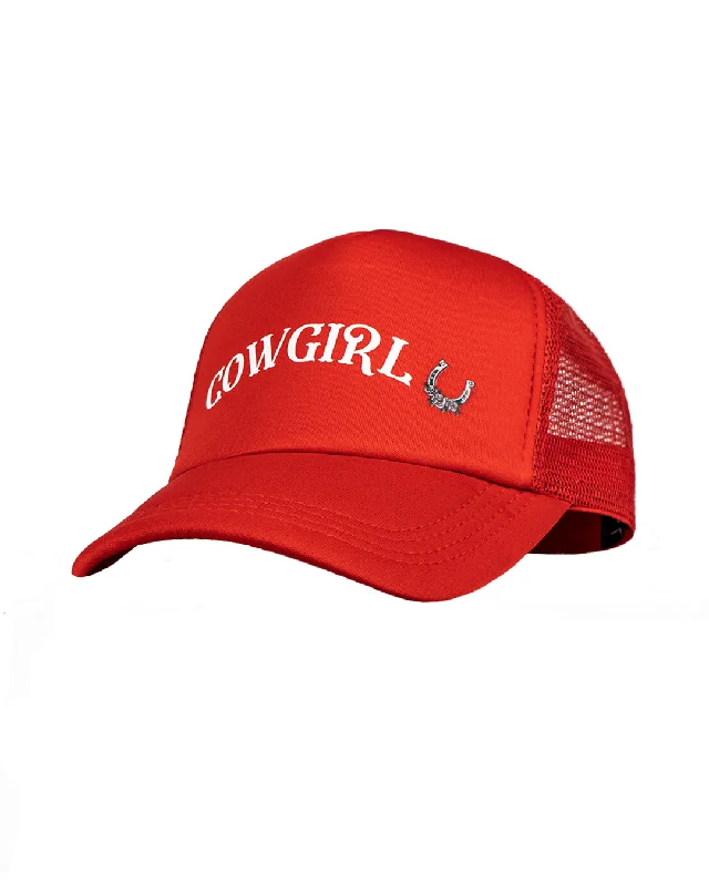 Girl's (2-7) Cowgirl Trucker Hat