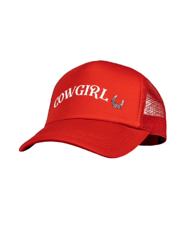 Girl's (8-16) Cowgirl Trucker Hat