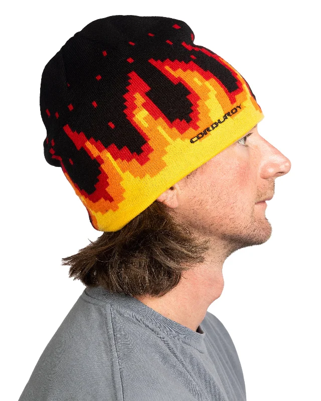 Digi Flames Beanie