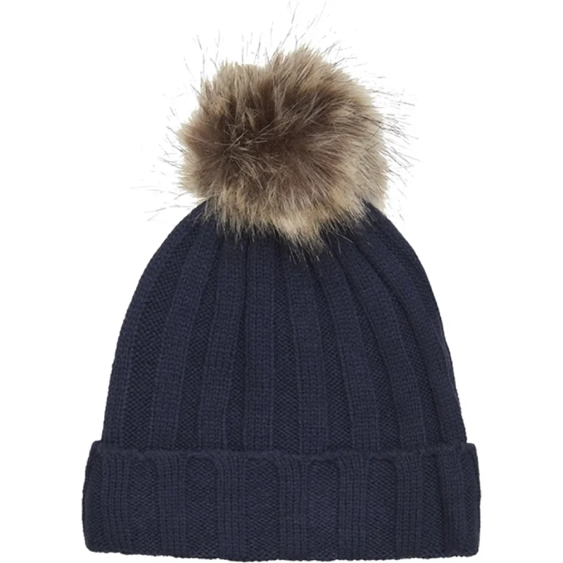 En Fant Beenie m. Faux Fur Parisian Night