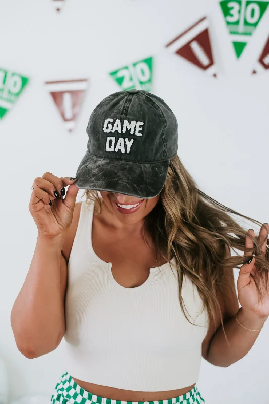 Game Day Ball Cap, Black