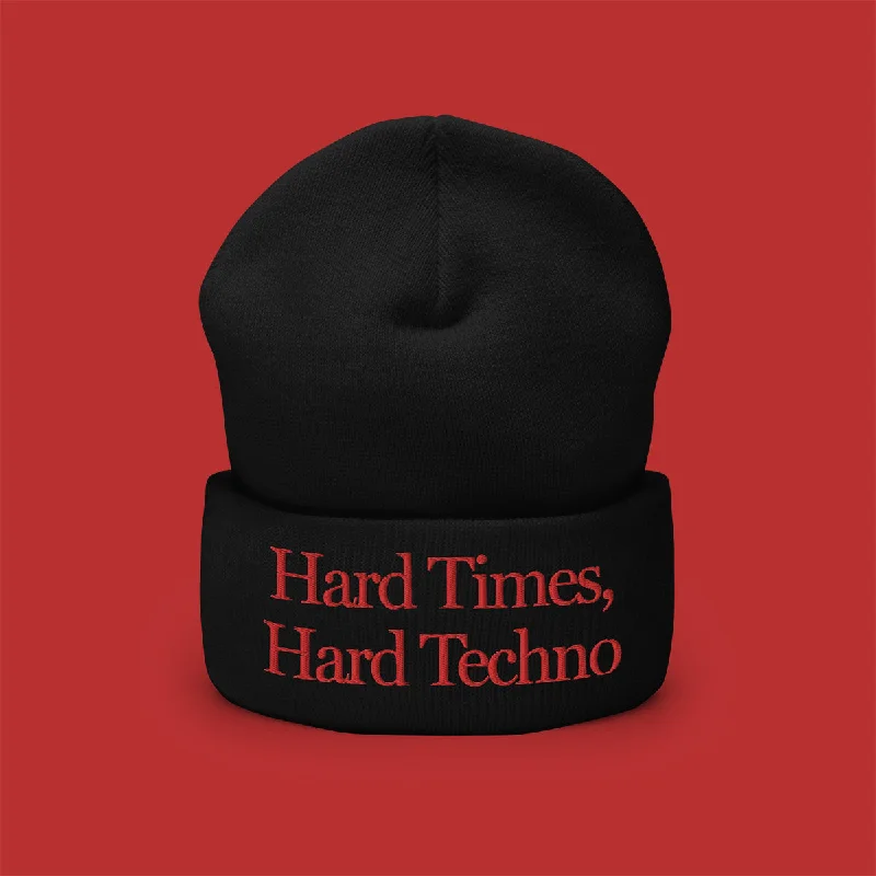 HARD TIMES HARD TECHNO® Beanie