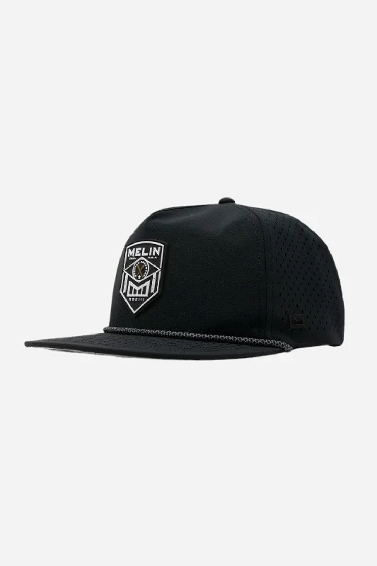 Melin Hydro Coronado Shield Hat in Black