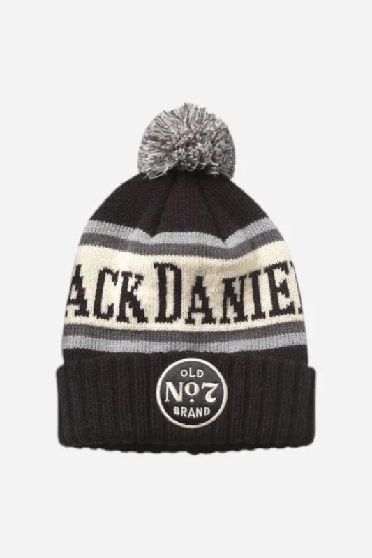 American Needle Jack Daniels Pillow Line Knit Beanie