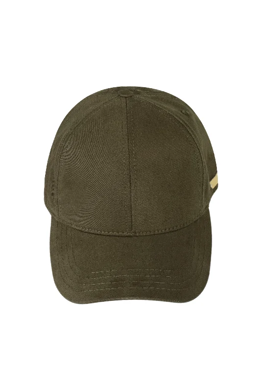 Khaki Infinity Cotton Hat