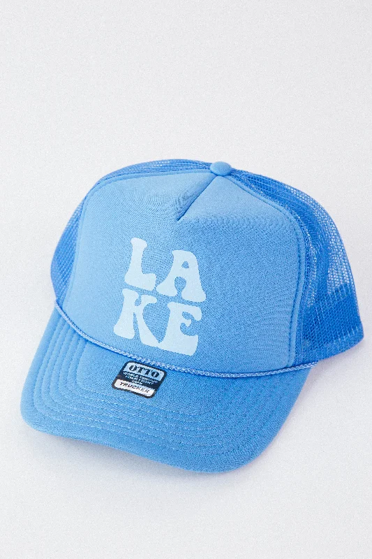 Lake Trucker Hat, Blue