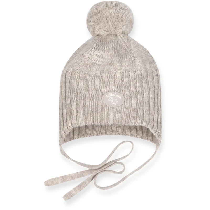 Lillelam Light Beige Hat Baby Nature