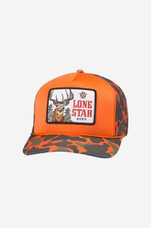 American Needle Lone Star Mallard Foamy Hat in Orange