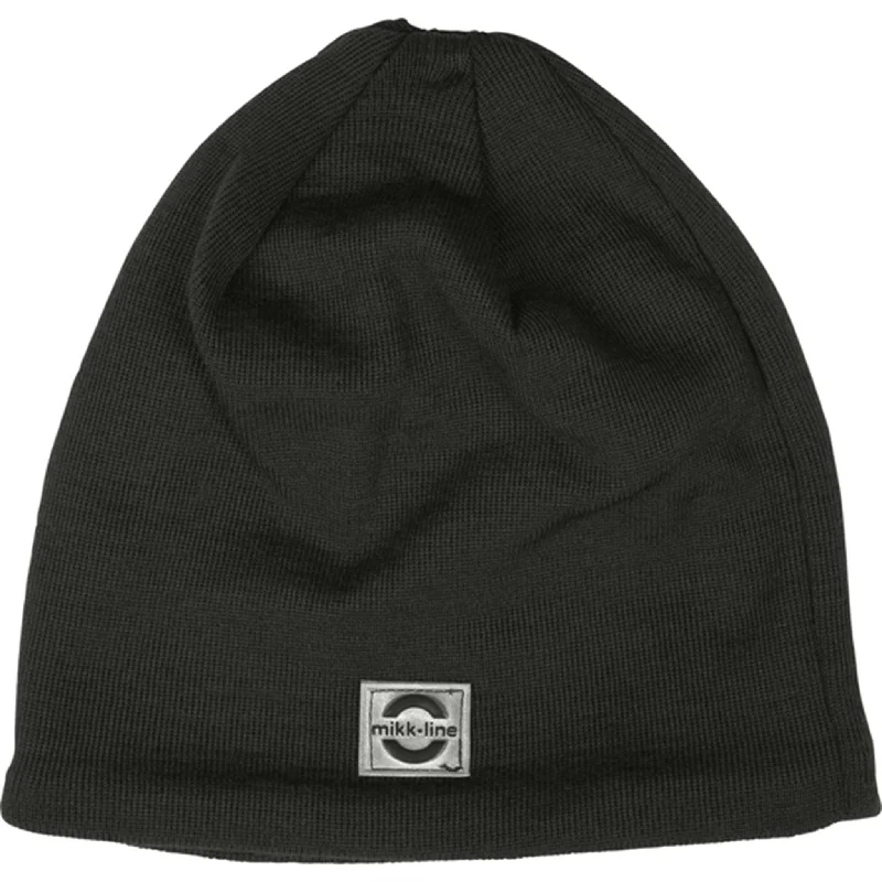 Mikk-Line Wool Hat Black