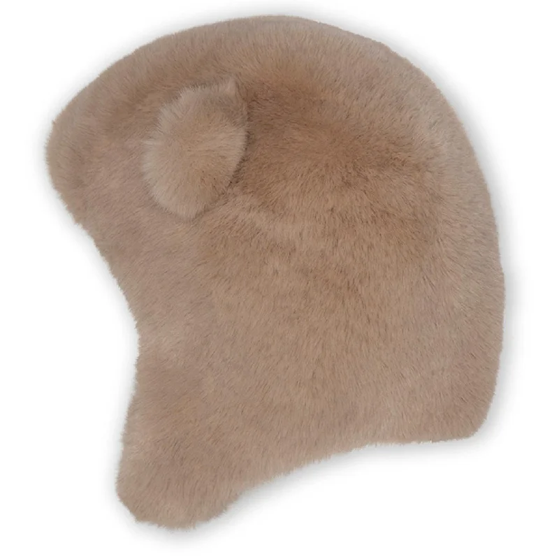 Mini A ture Grey brown Lien Fleece Hat