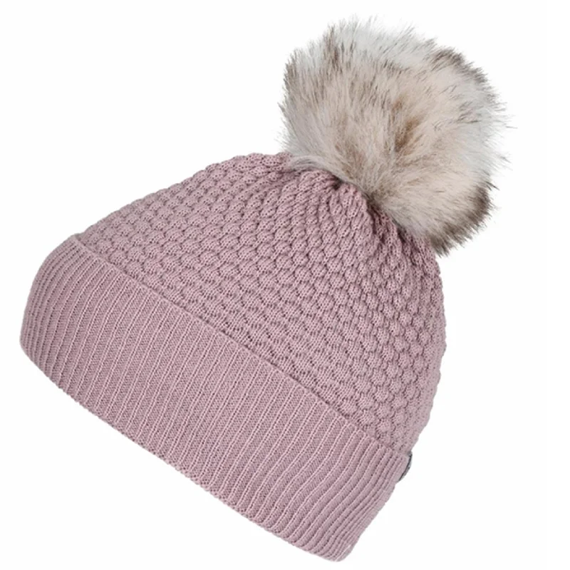 MP 97502 Chunky Oslo Wool Beanie With Fake Fur Wood Rose 188