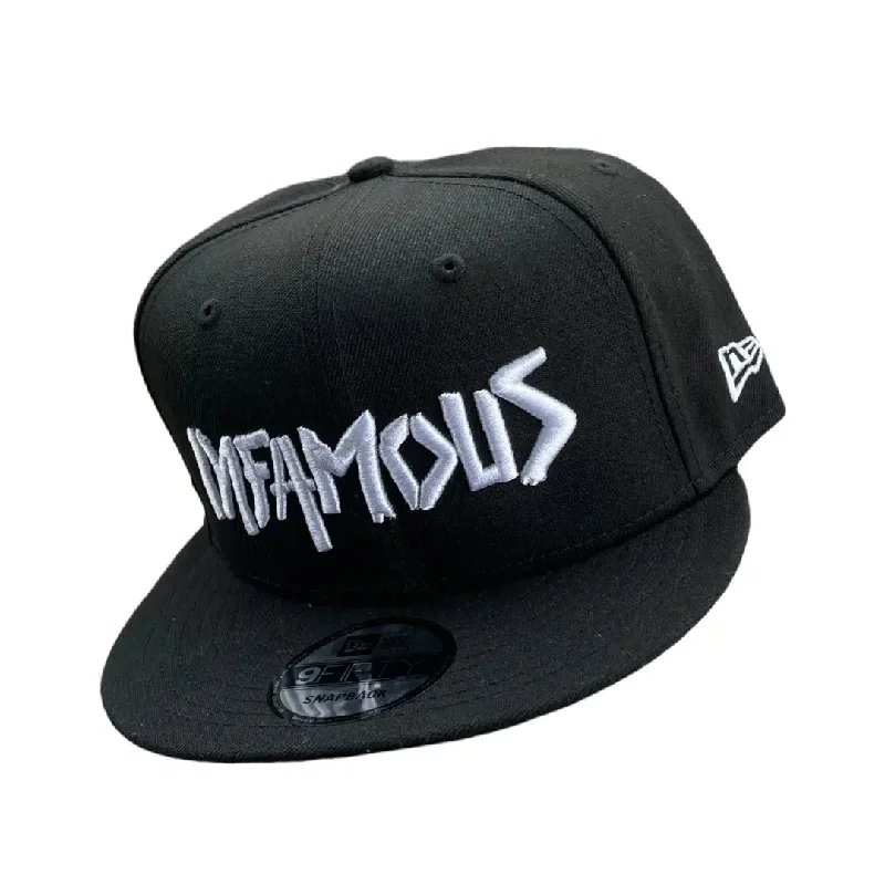 New Era Snapback Hat - Infamous White Logo