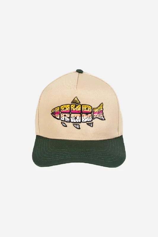 Old Row The Trout Text Hat