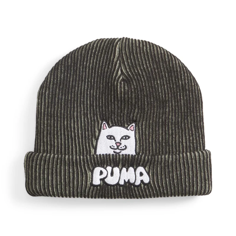 PUMA x RIPNDIP Beanie (Black/Eucalyptus)