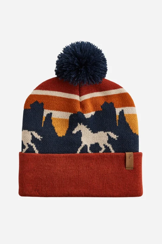 Pendleton Woolen Mills Retro Scene Beanie - Horse