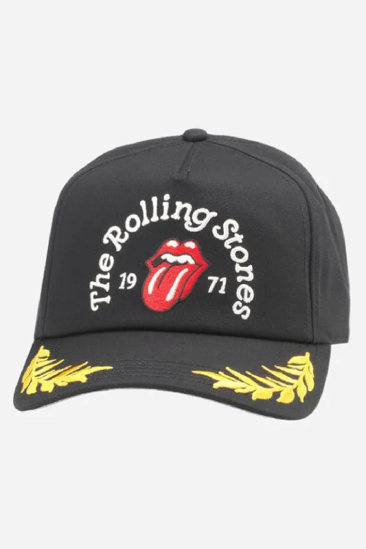 American Needle Rolling Stones Club Captain Hat in Black