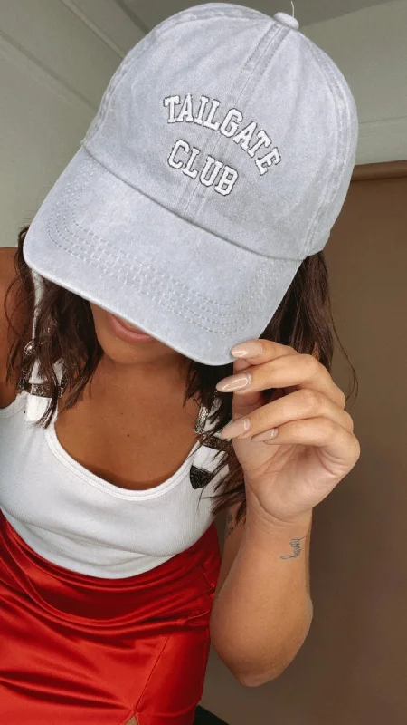 Tailgate Club Ball Cap, Grey