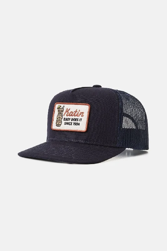 Katin Tiki Trucker Hat in Navy