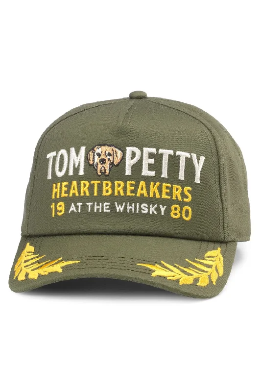 American Needle Tom Petty Club Captain Snapback Hat in Army Green