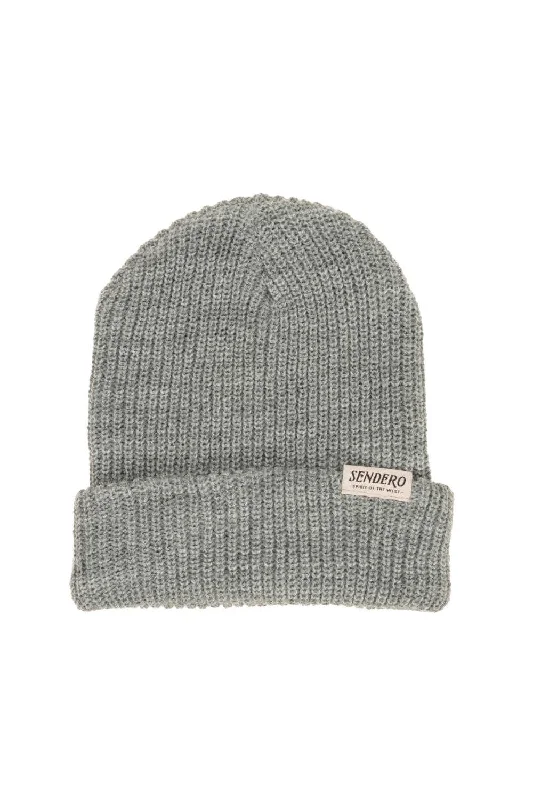 Sendero Provisions The Vintage Classic Beanie in Light Gray