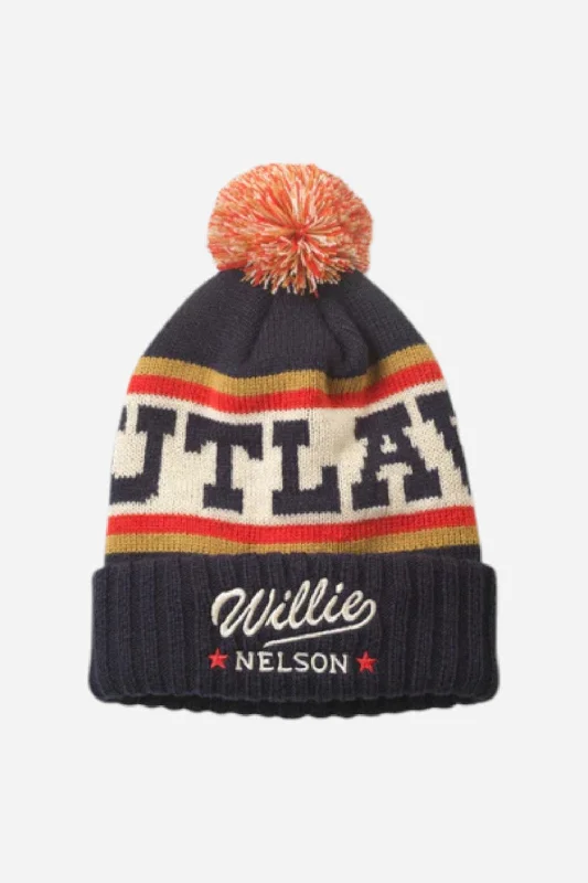 American Needle Willie Nelson Pillow Line Knit Beanie