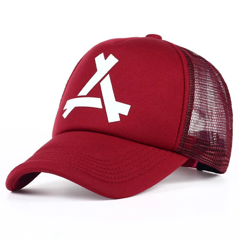 Alpha Trucker Hat  - Fushia