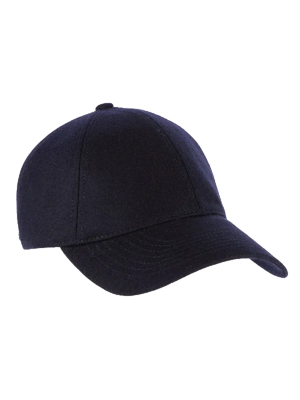 Legacy Soft Front Wool Cap Dark Navy