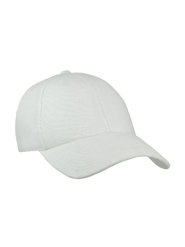 Linen Soft Front Cap Shell White