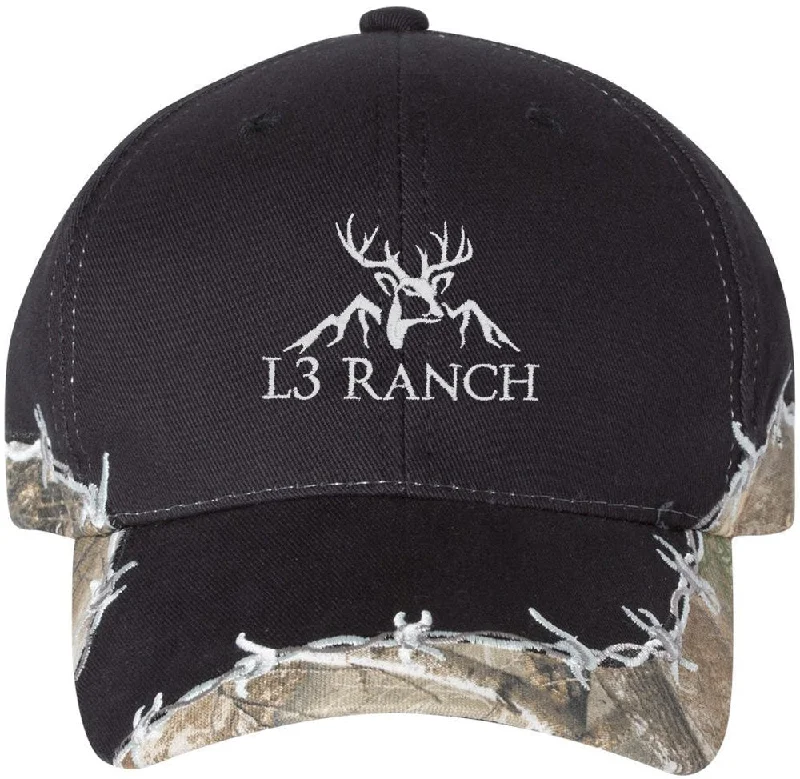 Outdoor Cap Camo Cap with Barbed Wire