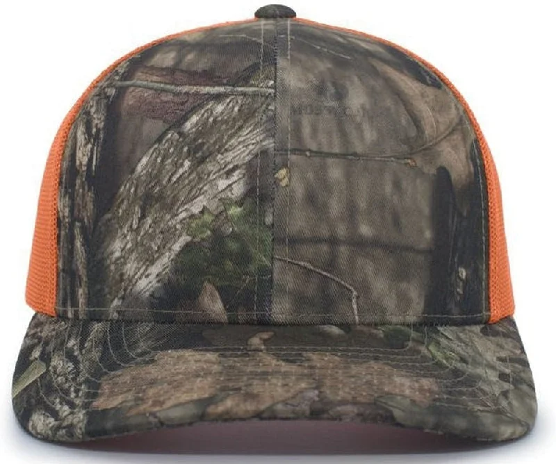 OUTLET-Pacific Headwear Camo Snapback Trucker Cap