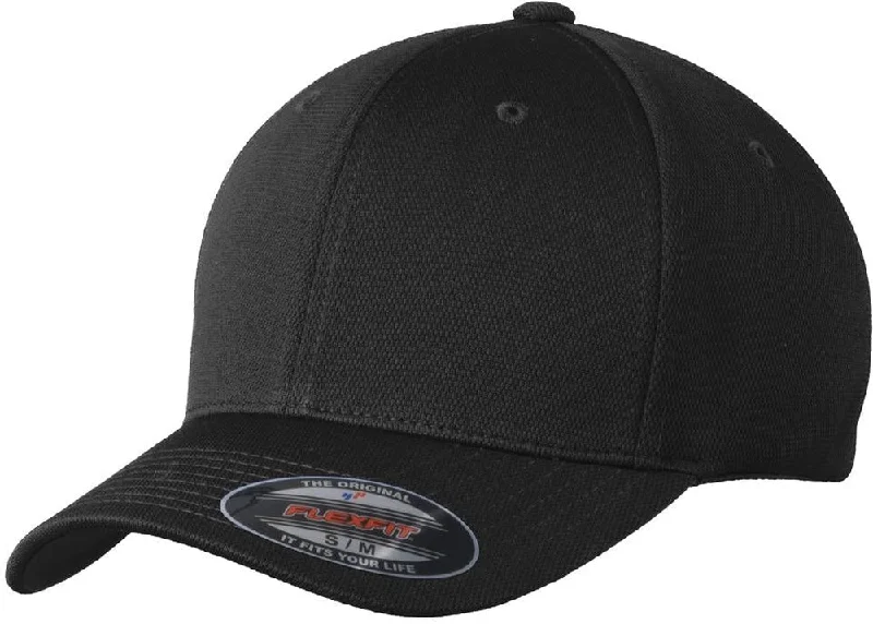 OUTLET-Sport-Tek Flexfit Cool & Dry Poly Block Mesh Cap