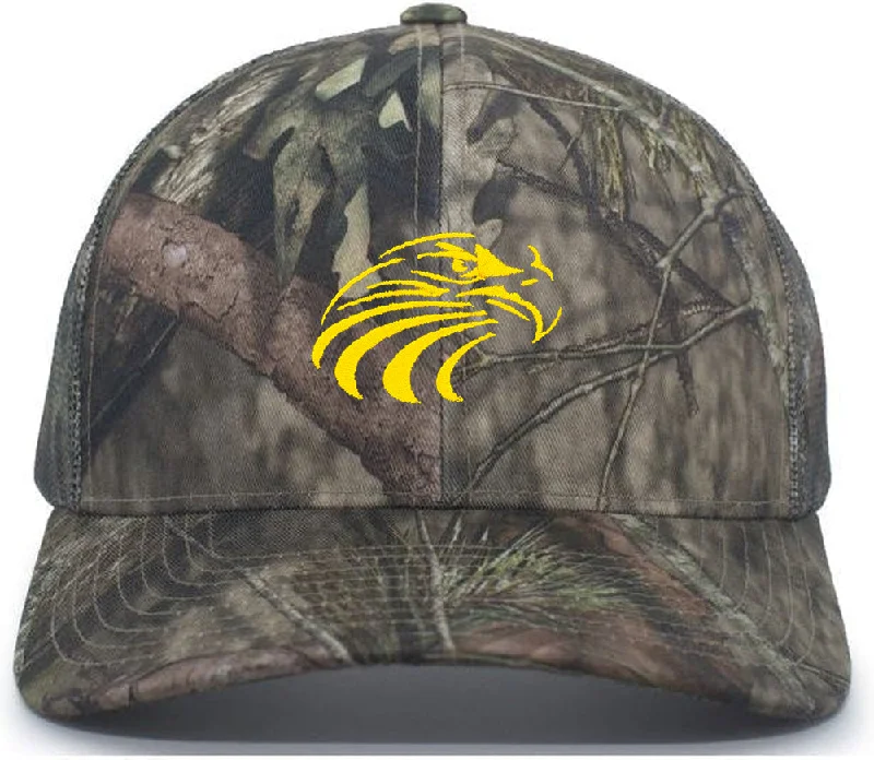 Pacific Headwear Camo Snapback Trucker Cap