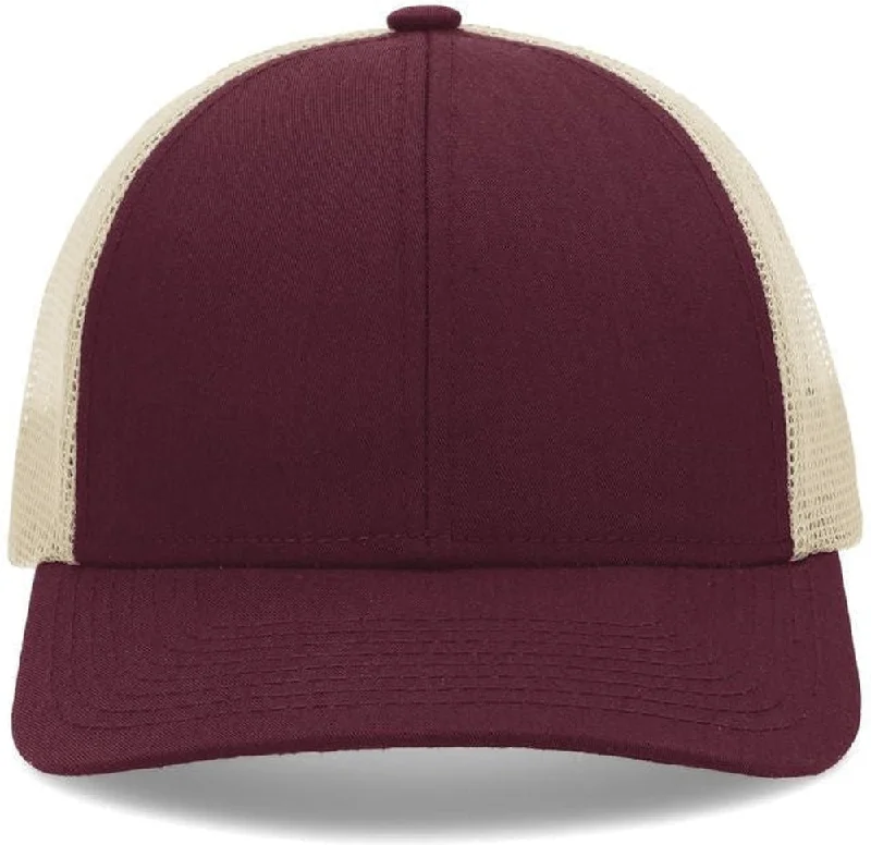 Maroon/Beige/Maroon