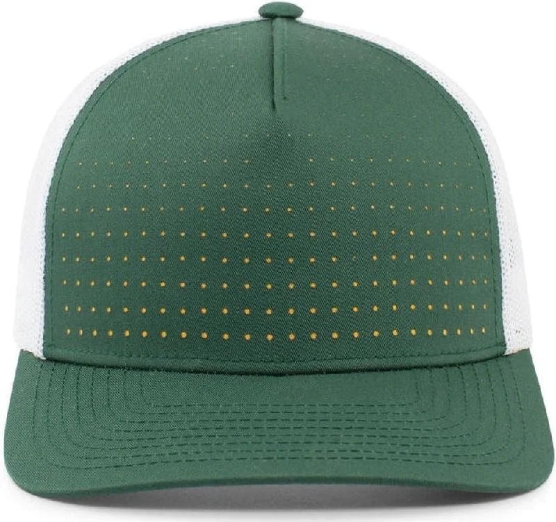 Dark Green/White/Gold