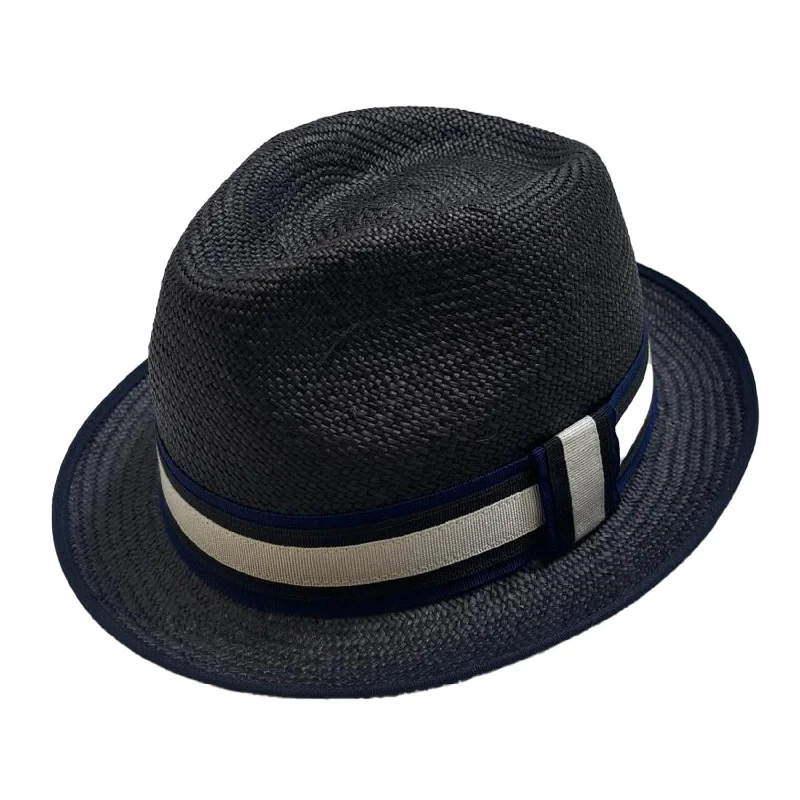 Panama Hat in Navy