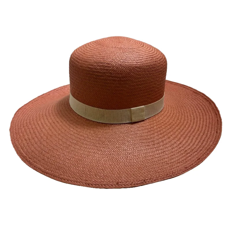 Panama Hat in Peach