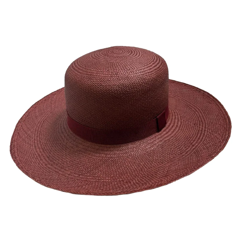 Panama Hat in Red