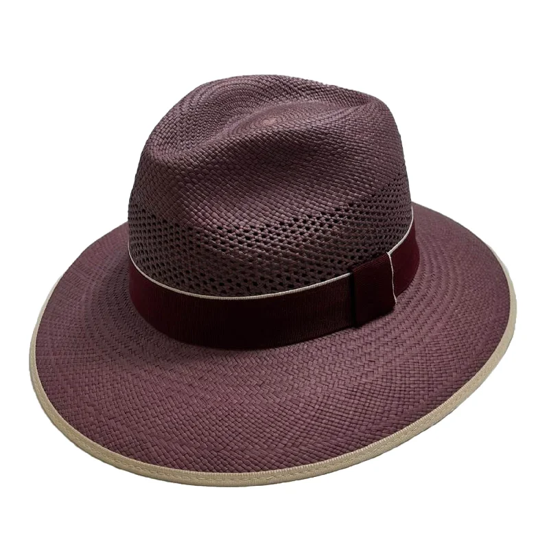 Panama Hat in Violet