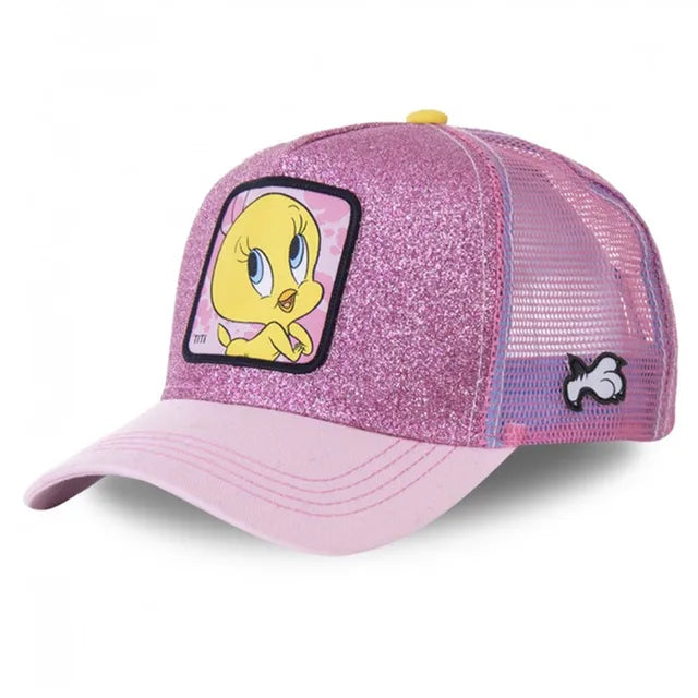 Pink Tweety Trucker Hat - Fushia™