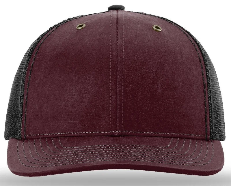 Split Burgundy/Black