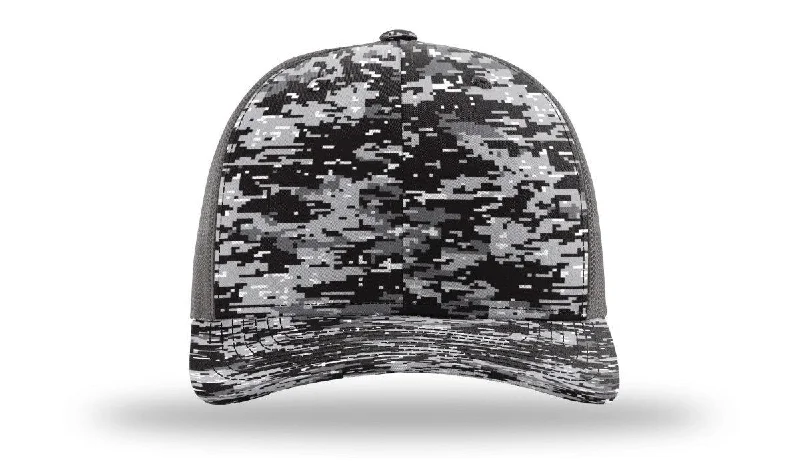 Black Digital Camo/Charcoal