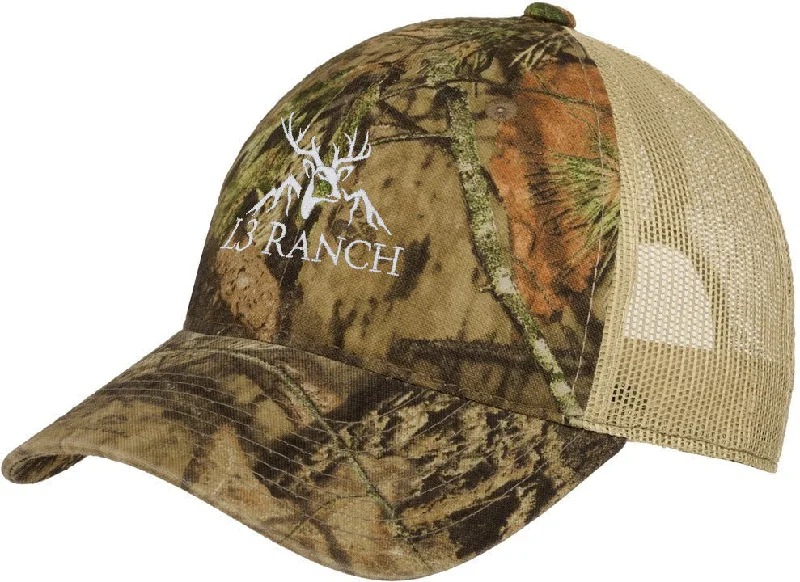 Port Authority Unstructured Camouflage Mesh Back Cap