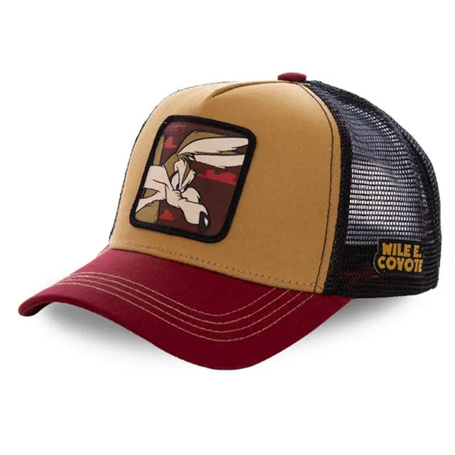 Wile E. Coyote Trucker Hat - Fushia