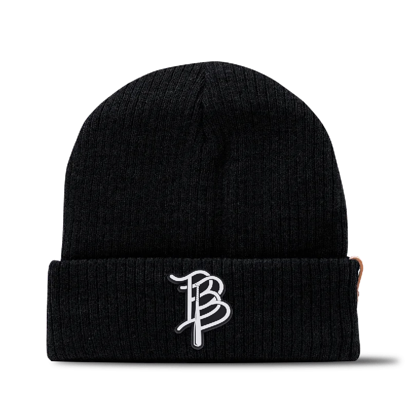 BB Baseball Cutout PVC Essential Beanie