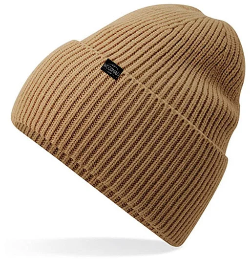 Beanie Oversize camel